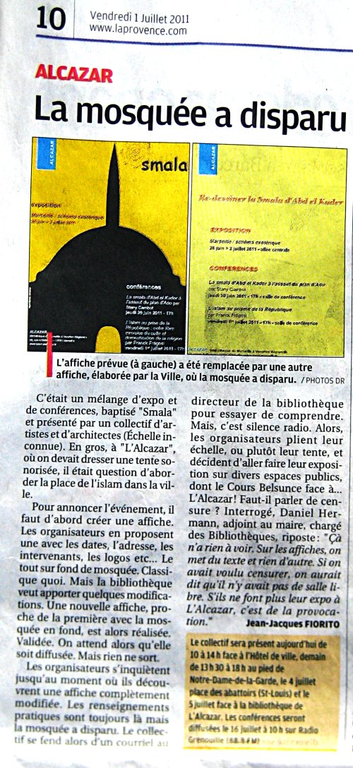 Article du journal La Provence